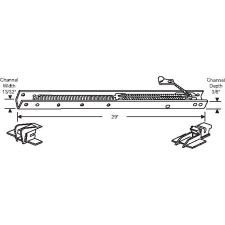 Strybuc 29in Channel Balance 3/8 Depth 64-283-3